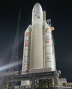 Ariane 5 prior to flight 160 launch (Arianespace)