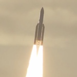 Ariane 5 launch of GSAT-17 and Hellas-Sat 3 (Arianespace)