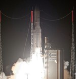 Ariane 5 ECA launch of Skynet 5D and Mexsat Bicentenario (Arianespace)