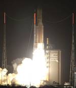 Ariane 5 launch of JCSAT-10/Syracuse 3B (Arianespace)