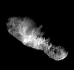 DS1 image of comet Borrelly nucleus (NASA/JPL)
