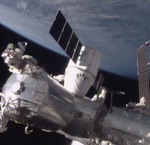 Dragon berthing to ISS on SpX-5 mission (NASA