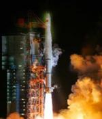 Long March 3A launch of Compass satellite (Xinhua)