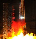 Long March 3B launch of Compass M3 and M4 (Xinhua)