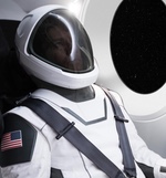 SpaceX pressure suit mockup (Instagram elonmusk)