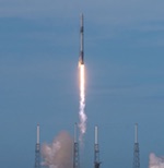 Falcon 9 launch of CRS-14 Dragon mission (SpaceX)