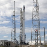 Falcon 9 v1.1 before DSCOVR launch (NASA/KSC)