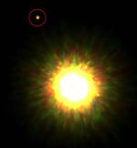 Exoplanet  around 1RXS J160929.1-210524 (Gemini Obs.)