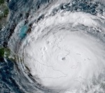 Hurricane Irma approaching Florida (NOAA)