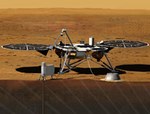 InSight lander illustration (NASA)