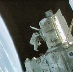 ISS EVA in April 2003 (NASA)