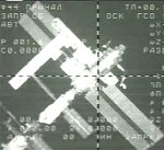 ISS seen from undocking Soyuz TM-34 (NASA)