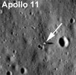 LRO image of Apollo 11 site (NASA)