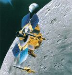 Lunar-A spacecraft illustration (JAXA)