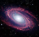 M81 galaxy seen by Spitzer (NASA/JPL-Caltech/S. Willner)