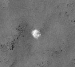 Mars 3 parachute image from MRO (NASA/JPL-Caltech/Univ. of Arizona )