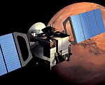 Mars Express in orbit (ESA illustration)