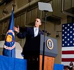 President Obama at KSC (NASA)