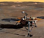 Phoenix Mars lander illustration (Univ. of Arizona)