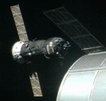Progress M-16M approaches ISS (NASA)