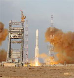Proton M launch of GLONASS satellites Dec 09 (Roskosmos)