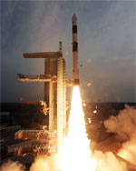 PSLV launch of RISAT-2 (ISRO)