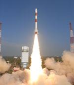 PSLV launch of TECSAR (ISRO)