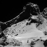 Rosetta image of Comet 67P, Jan 2015 (ESA)