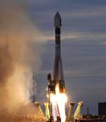 Soyuz launch of Venus Express (ESA)
