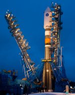 Soyuz 2-1b prior to Nov 2011 GLONASS launch (Roscosmos)
