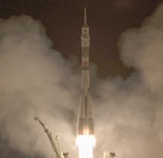 Soyuz launch of Soyuz MS-06 spacecraft (NASA)
