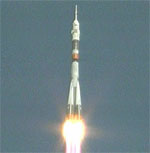 Soyuz TMA-16 launch (NASA)