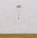 Soyuz TMA-22 landing (NASA)