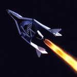 SpaceShipTwo first powered flight (Virgin Galactic/MarsScientific.com)
