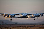 SpaceShipTwo takes off on first captive carry flight (VG)