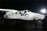 SpaceShipTwo rollout (J. Foust)