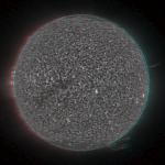 STEREO 3-D image of the Sun (NASA)