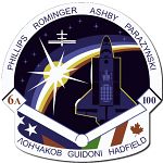 STS-100 patch