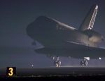 Discovery landing at KSC to end STS-102