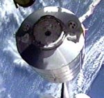 STS-108: Raffaello attached to station