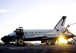 STS-109 Columbia after landing (NASA/KSC)