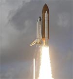 STS-120: launch (NASA/KSC)