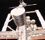 STS-121: Leonardo attached to ISS (NASA)