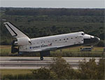 STS-122: landing (NASA/KSC)