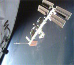 STS-122: ISS after undocking (NASA)