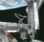 STS-123: JLP installed on ISS (NASA)