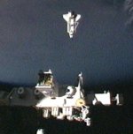 STS-132: undocking from ISS (NASA)