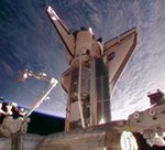 STS-133: Discovery docking at ISS (NASA)