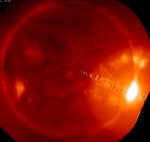 Sun on 2003 November 4 (NOAA)