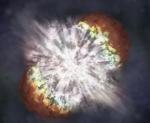 Supernova explosion illustration (NASA)